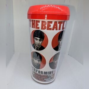 Red Beatles Travel Mug